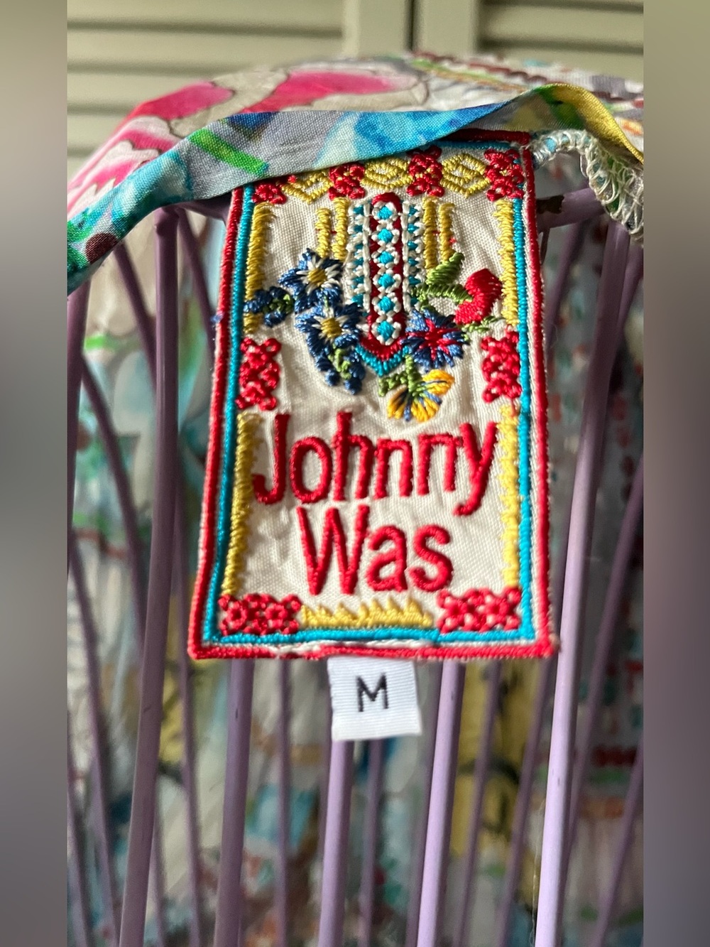 Johnny Was M tunic dress - Picture 5 of 7